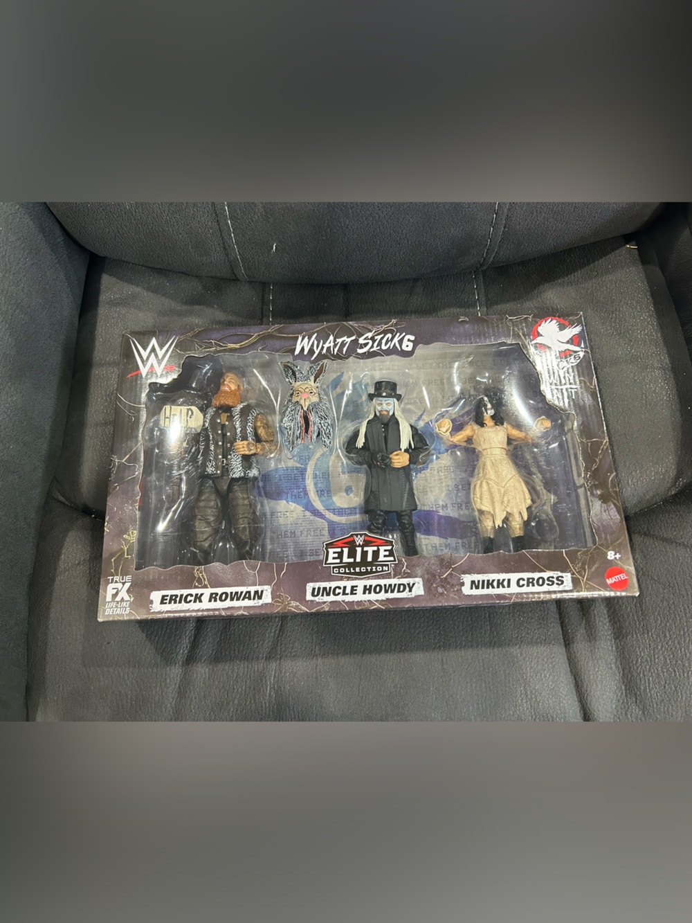 WWE The Wyatt sicks 3 pack! MOC! Walmart exclusive! Not sold in Canada!